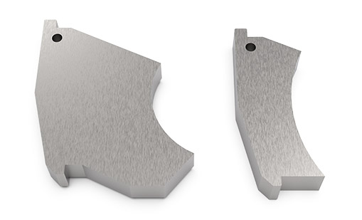 Anti-wrapping fixed knives
